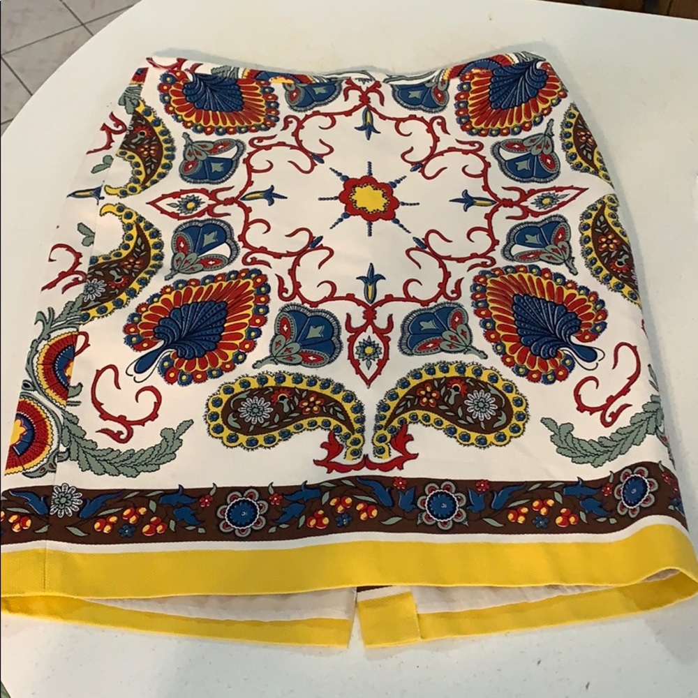 Tommy Hilfiger Paisley Skirt size 8
